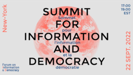 Nations unies - Deuxième sommet ministériel pour l'information et la (...)